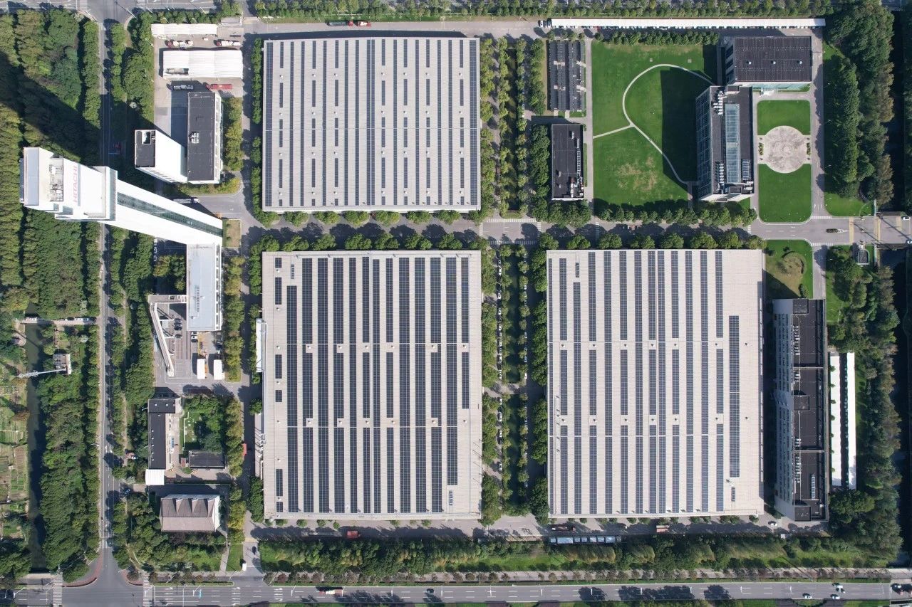 垂直交通绿色化|永利科技上海日立电梯二期分布式光伏项目并网投运